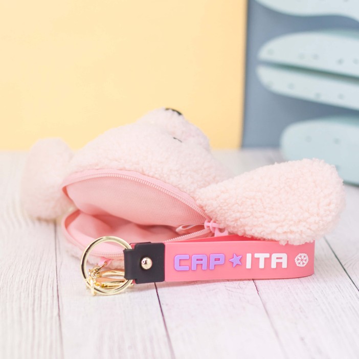 Кошелёк "Dog with big ears", pink 