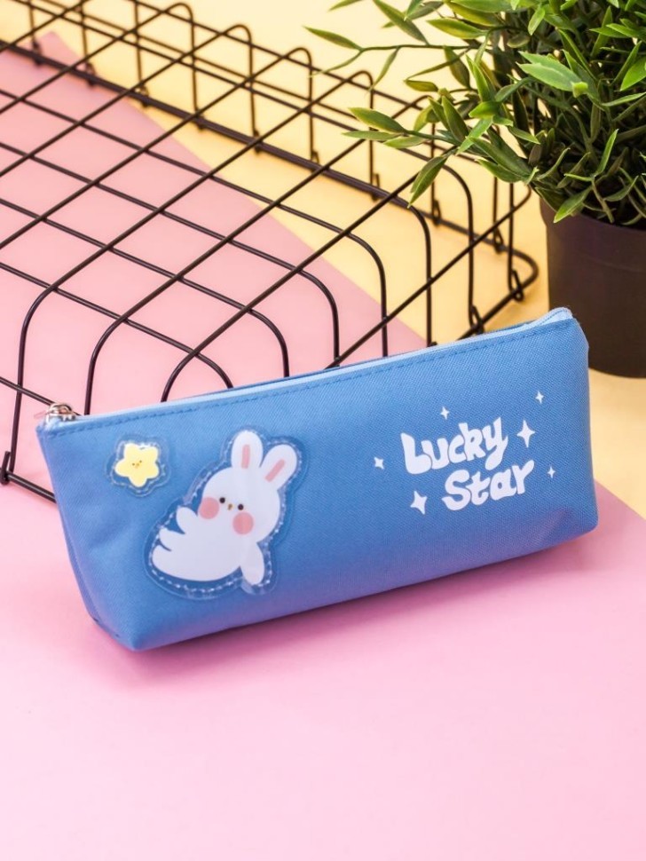 Пенал "Lucky star", blue