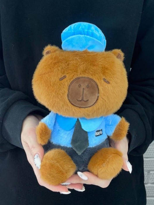 Мягкая игрушка &quot;Capypolice&quot;, 25 см 