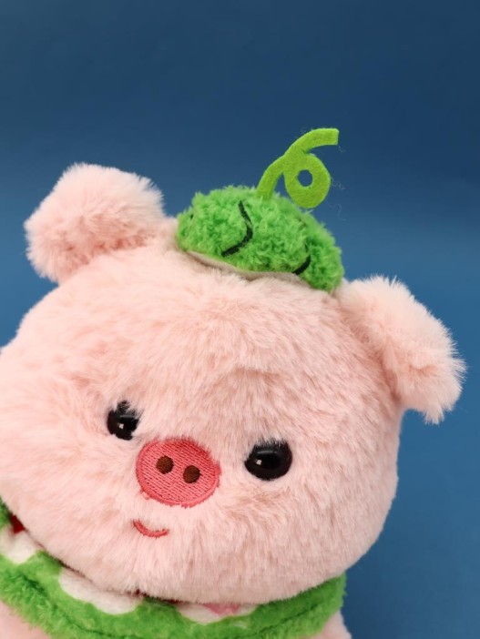 Мягкая игрушка &quot;Watermelon pig&quot;, pink, 21 см 