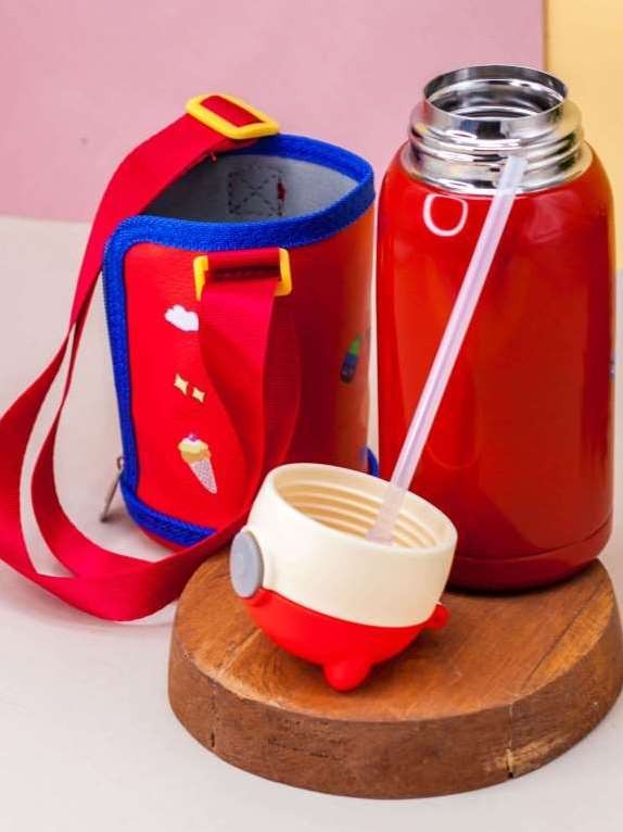 Термос "Color tiger", red (550 ml)