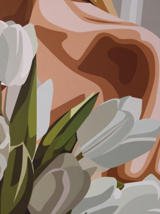 Зеркало настольное GIRLY &quot;Spring tulips&quot;, 15*22 см 