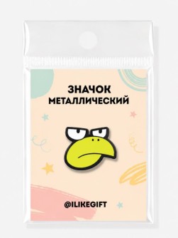Значок металлический iLikeGift "Ястреб"