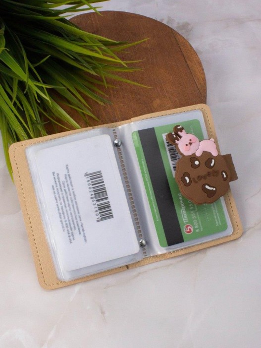 Визитница &quot;Bunny lovely&quot;, brown 