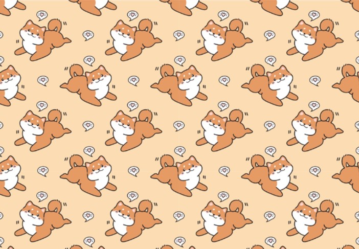 Обложка для паспорта Аниме «Many shiba inu love», плотность 600 мкм 