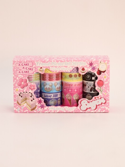 Набор декоративного скотча 20 шт. &quot;Sugar&quot; 