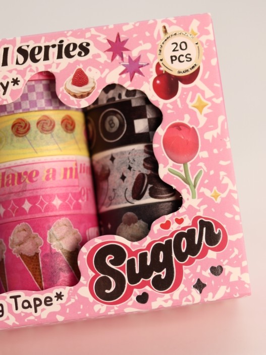 Набор декоративного скотча 20 шт. &quot;Sugar&quot; 