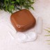 Контейнер для линз «Smooth», brown 