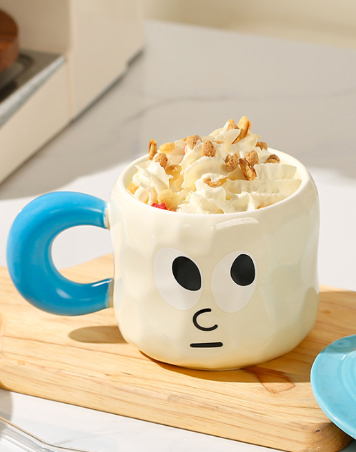 Кружка «Poker Face», beige (450 ml) 