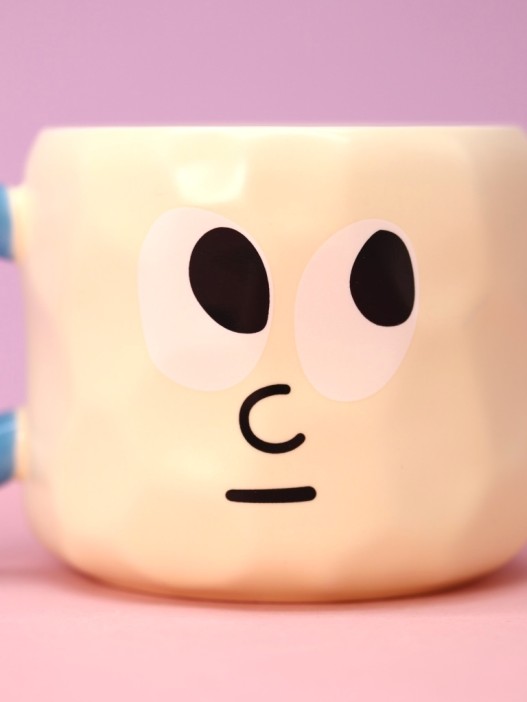 Кружка «Poker Face», beige (450 ml) 