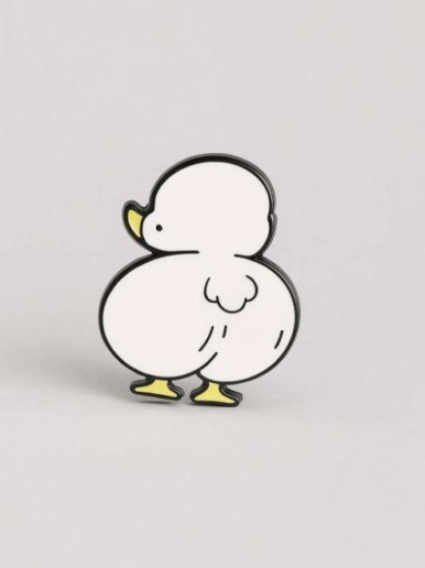 Значок металлический iLikeGift "The little goose"