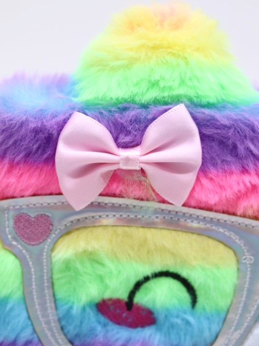 Блокнот плюшевый «Rainbow mood» (15*21 см) 