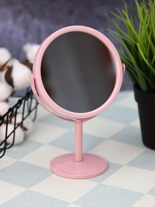 Зеркало настольное на ножке &quot;HappyBara&quot;, сэндвич (10,5*18 см) 