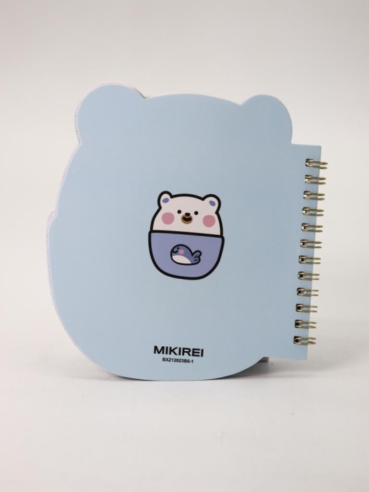 Блокнот на спирали (B6) &quot;Bear cupcake&quot; (13*18) 