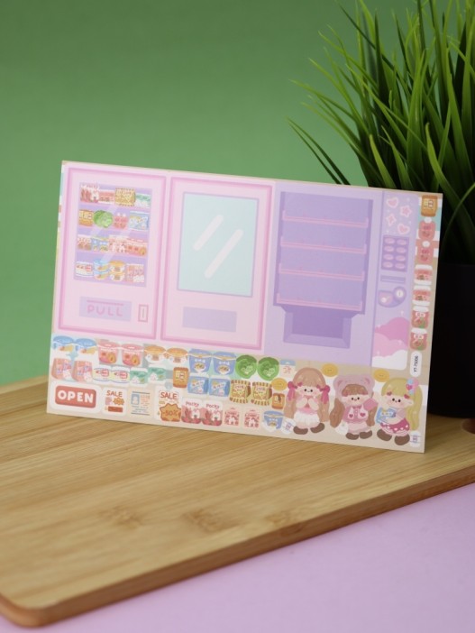 Наклейки-игра &quot;Showcase purple&quot; (20,5*11,5 см) 