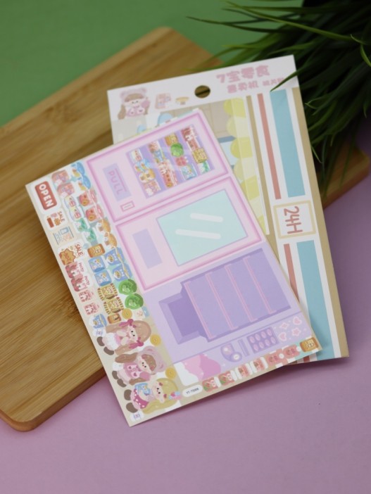 Наклейки-игра &quot;Showcase purple&quot; (20,5*11,5 см) 