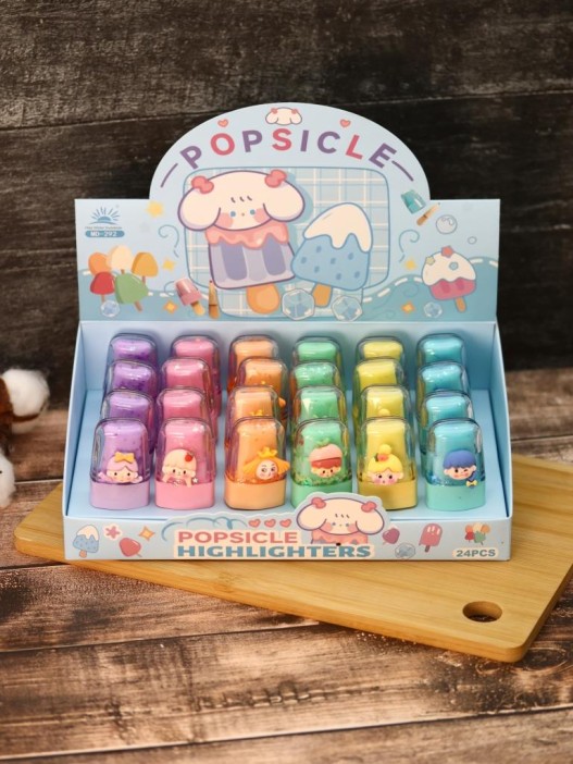 Маркер текстовыделитель &quot;Princess&quot;, mix, шоу-бокс 24 шт. 