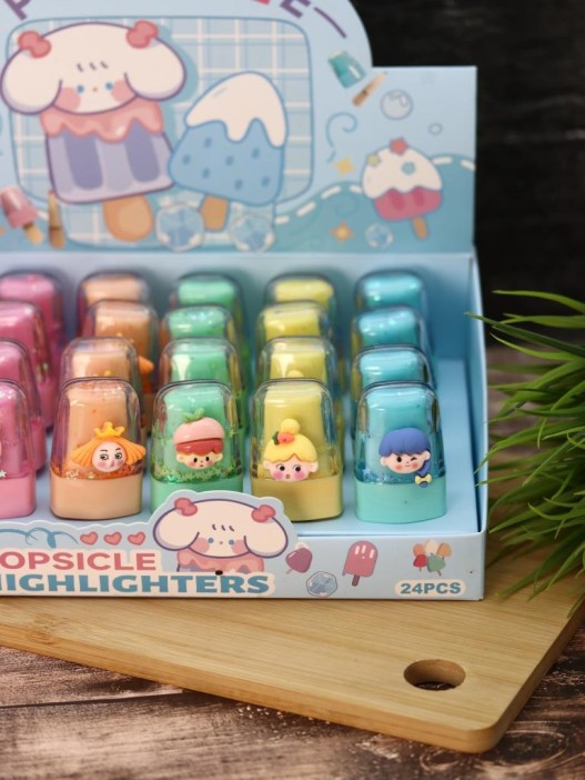 Маркер текстовыделитель &quot;Princess&quot;, mix, шоу-бокс 24 шт. 