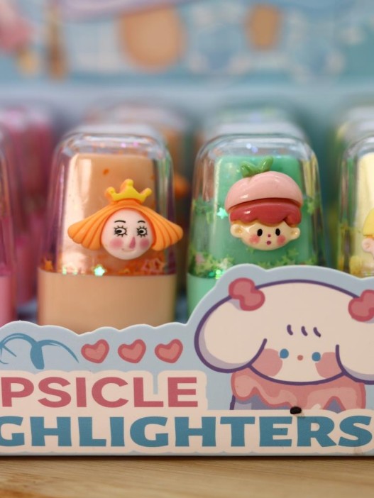 Маркер текстовыделитель &quot;Princess&quot;, mix, шоу-бокс 24 шт. 