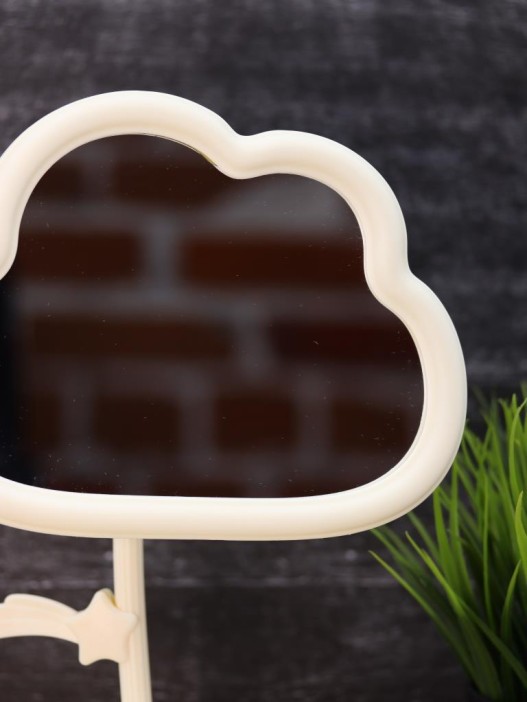 Зеркало настольное GIRLY &quot;Big cloud&quot;, yellow 