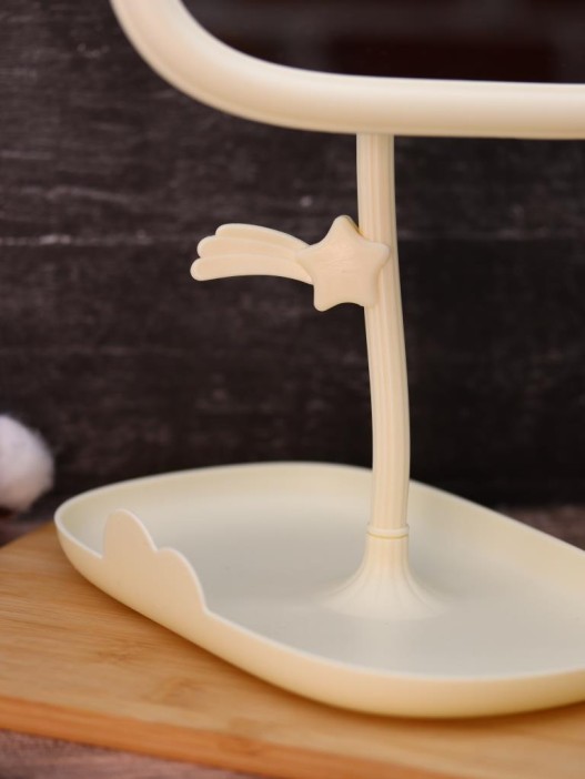 Зеркало настольное GIRLY &quot;Big cloud&quot;, yellow 