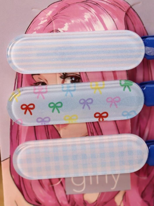 Заколка для волос GIRLY &quot;Blue nude&quot;, blue 