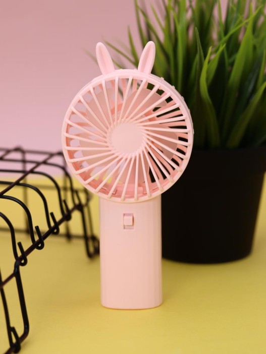 Портативный ручной вентилятор iLikeGift «Cute ears», pink 