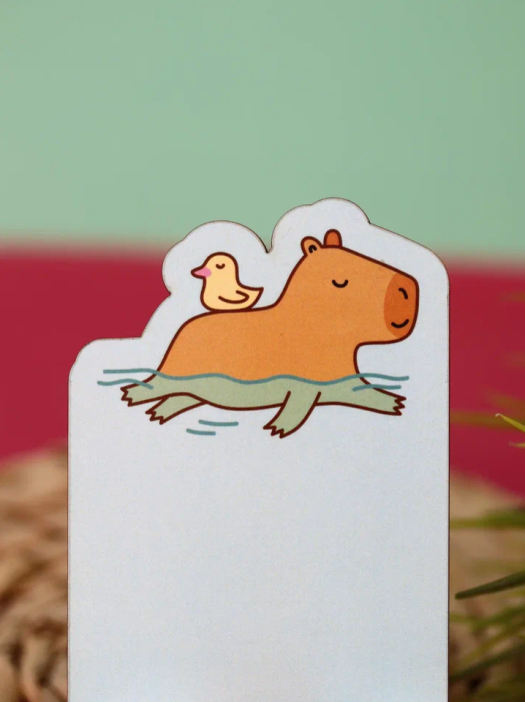 Подставка под телефон/планшет «Capybara and duck» 