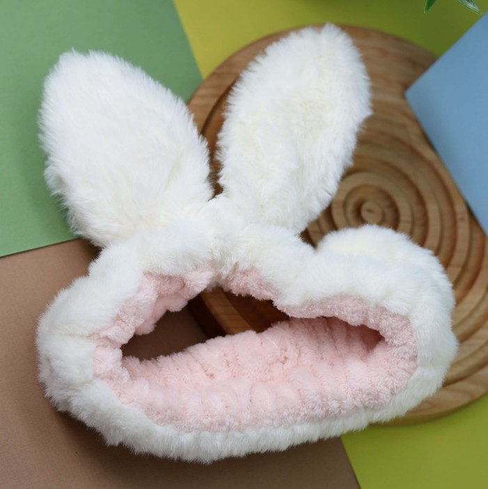 Повязка на голову GIRLY "Плюшевый зайка" 