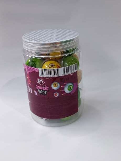 Желе фруктовое &quot;Zombie Мозг. Глаз&quot; (ш/б 30шт*8гр) 