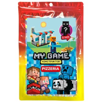 Набор для конструирования "My Game. Pizzeria", 108 деталей