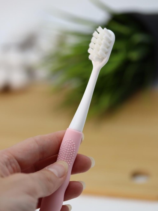 Зубная щётка для взрослых iLikeGift &quot;Birdie bite&quot;, pink (19 см) 