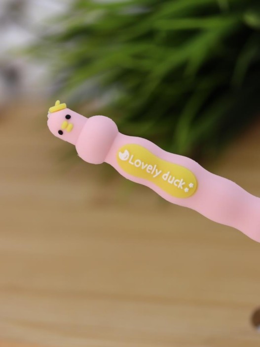 Зубная щётка для взрослых iLikeGift &quot;Birdie bite&quot;, pink (19 см) 