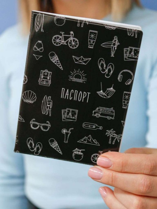 ОБЛОЖКА ДЛЯ ПАСПОРТА «Journeys», плотность 600 мкм 