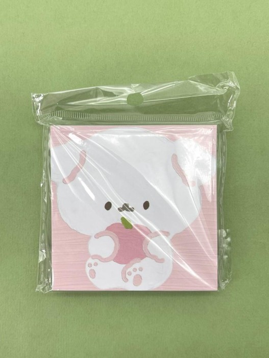 Блок стикер для записей &quot;Cute friends&quot;, pink 