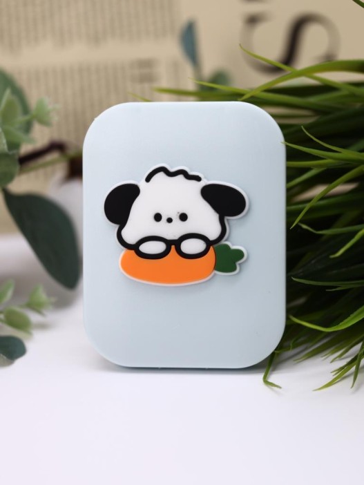 Зеркало с расческой &quot;Carrot dog&quot;, grey 