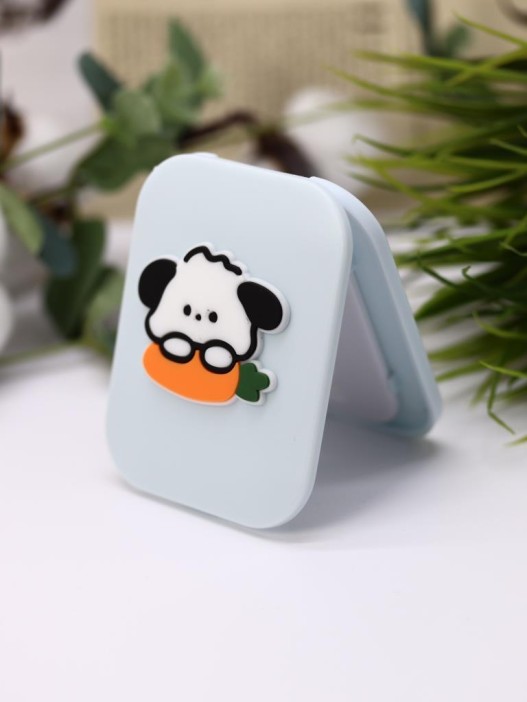 Зеркало с расческой &quot;Carrot dog&quot;, grey 