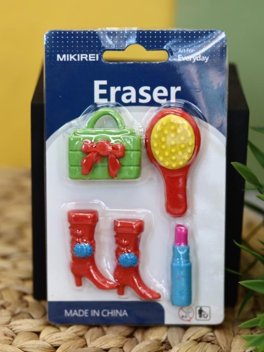 Ластики &quot;Red boots&quot;, 4 шт. в наборе 