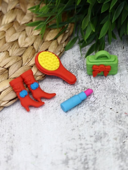 Ластики &quot;Red boots&quot;, 4 шт. в наборе 