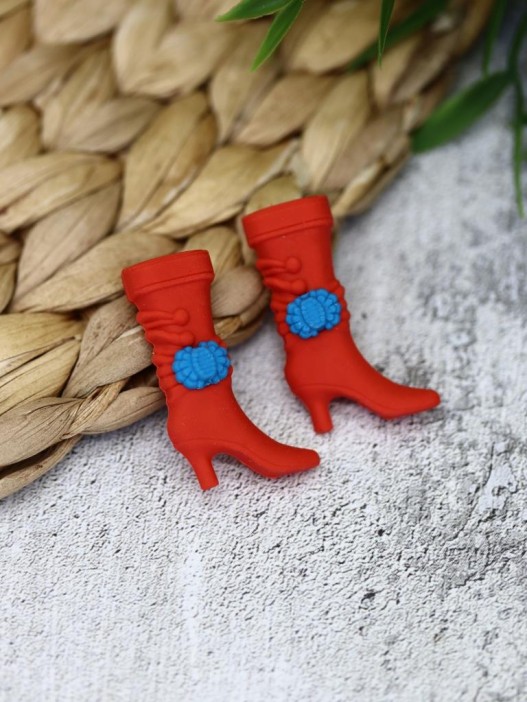 Ластики &quot;Red boots&quot;, 4 шт. в наборе 