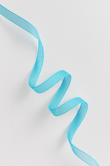 Лента для декора и подарков "Ribbon of magic", dark blue (1,5 см*1 м)