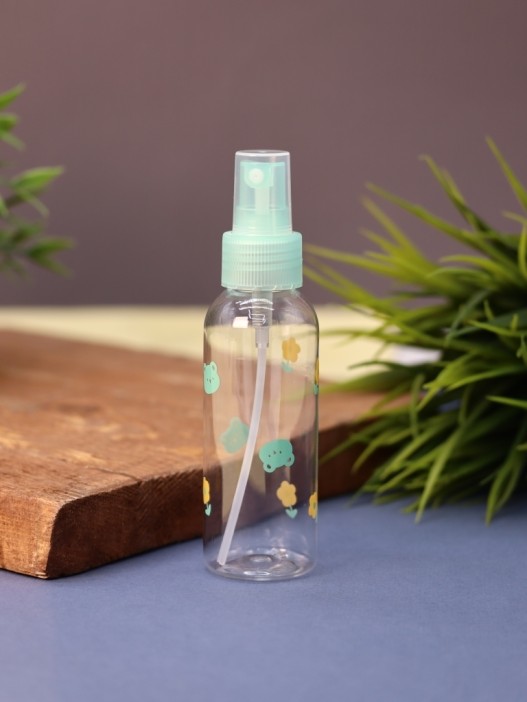 Дорожная бутылочка &quot;Drawings&quot;, green (100 ml) 