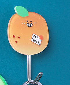 Крючок на липучке «Orange 886», orange 