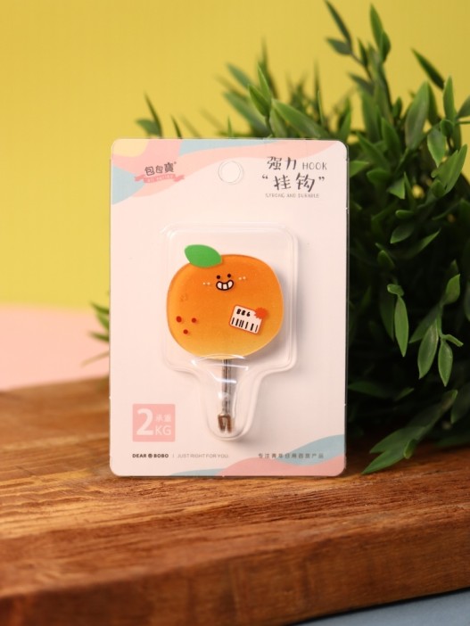 Крючок на липучке «Orange 886», orange 