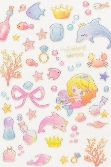 Наклейки "Sea kingdom"