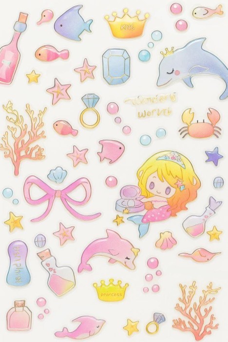 Наклейки &quot;Sea kingdom&quot; 