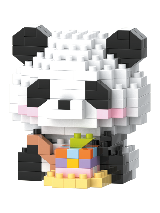 Конструктор "PANDA SANDBOX" (200 деталей), 5*5*5 см. 