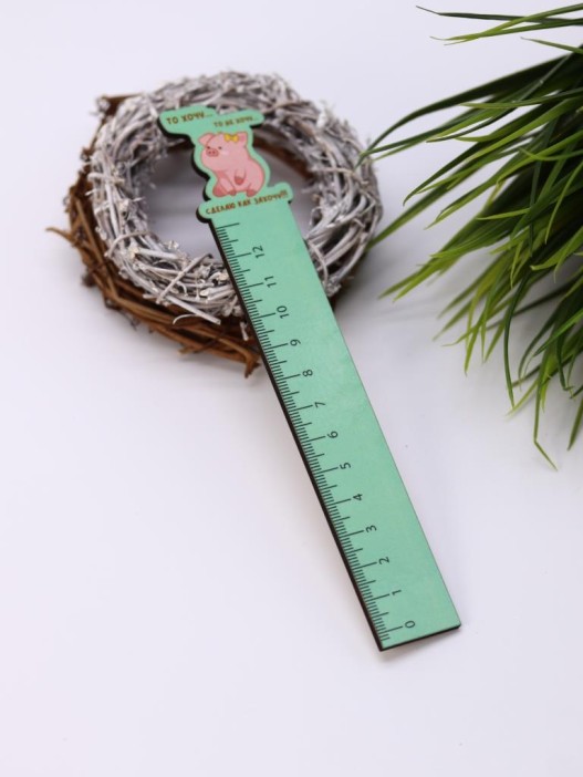 Линейка ECO из дерева «То хочу…то не хочу...» 