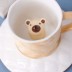Кружка &quot;Teddy bear in a circle&quot;, yellow (280ml) 