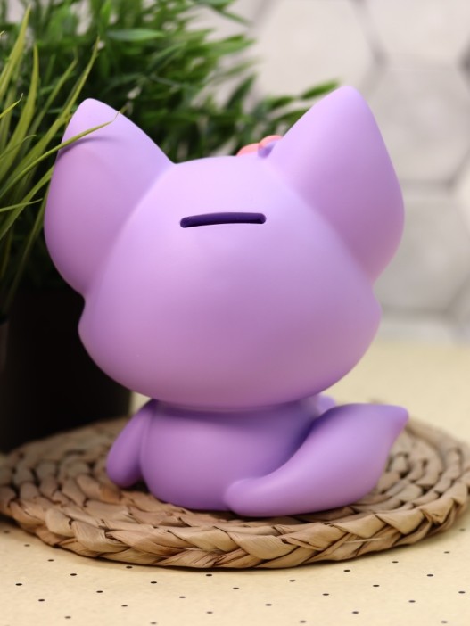 Ночник «Fox flower», purple (18 см), пластик 